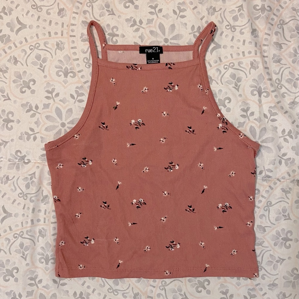 Rue 21 Floral Crop Top